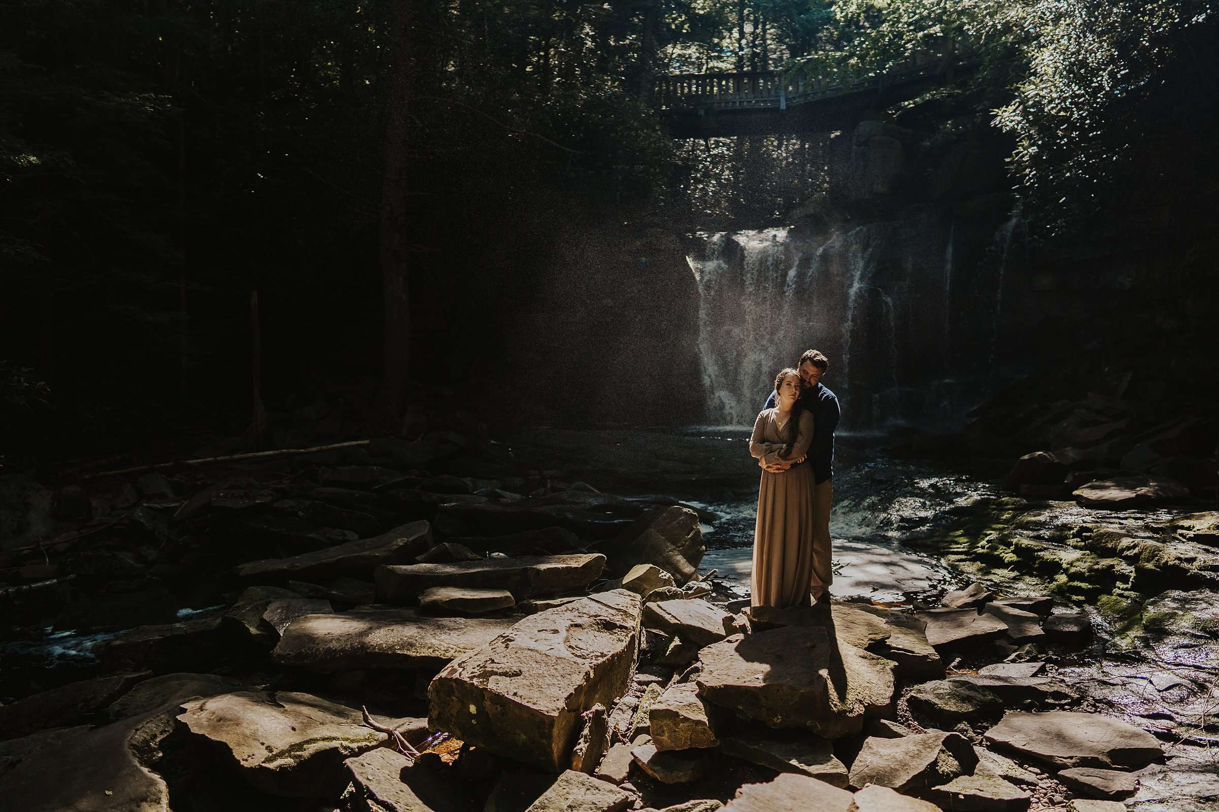 BLACKWATER FALLS FOREST ENGAGEMENT | BRITTANY+ADAM
